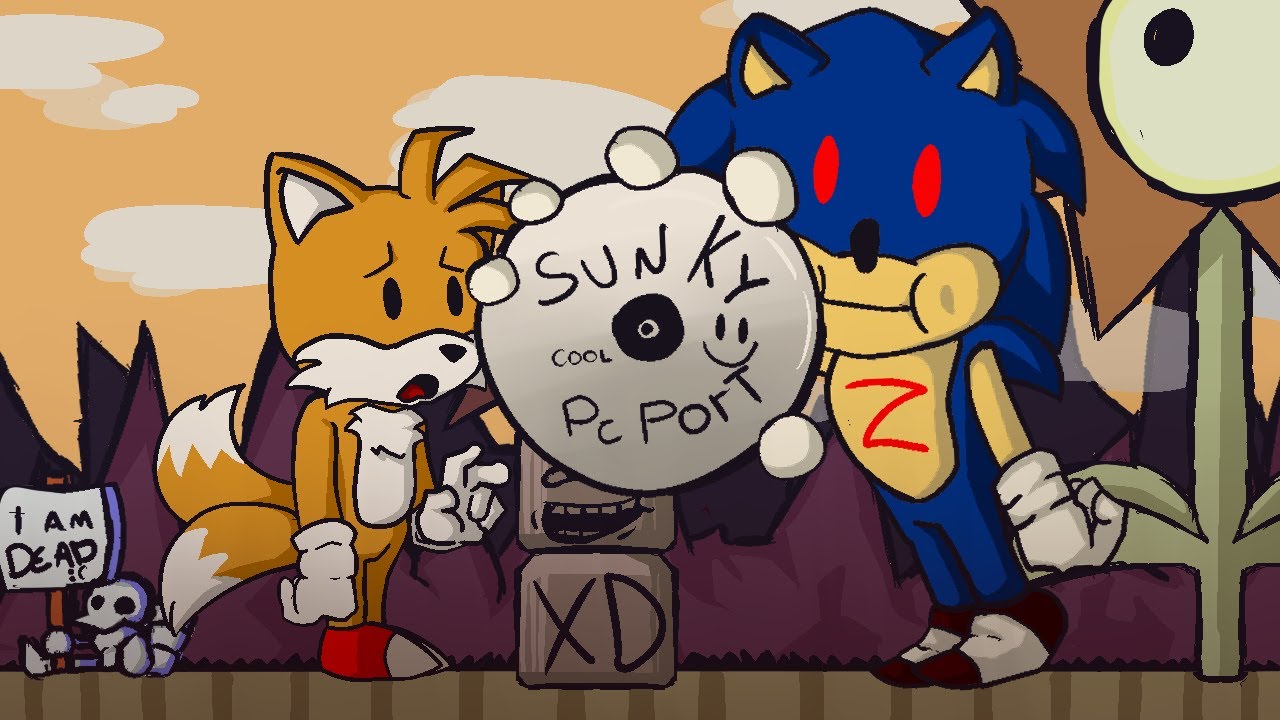 Sunky The PC PORT [Demo Version] - Sonic (PC PORT) Parody 