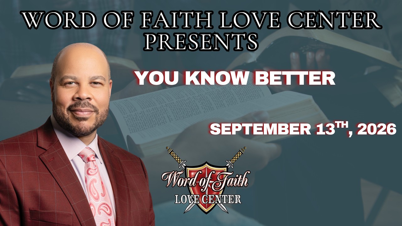Pastor Garmon- You Know Better