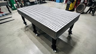 This is the Best Welding Table. Solid cast iron. 1756 holes