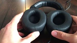 How To Replace Audio Technica Ear Pads ( ATH M- Series )
