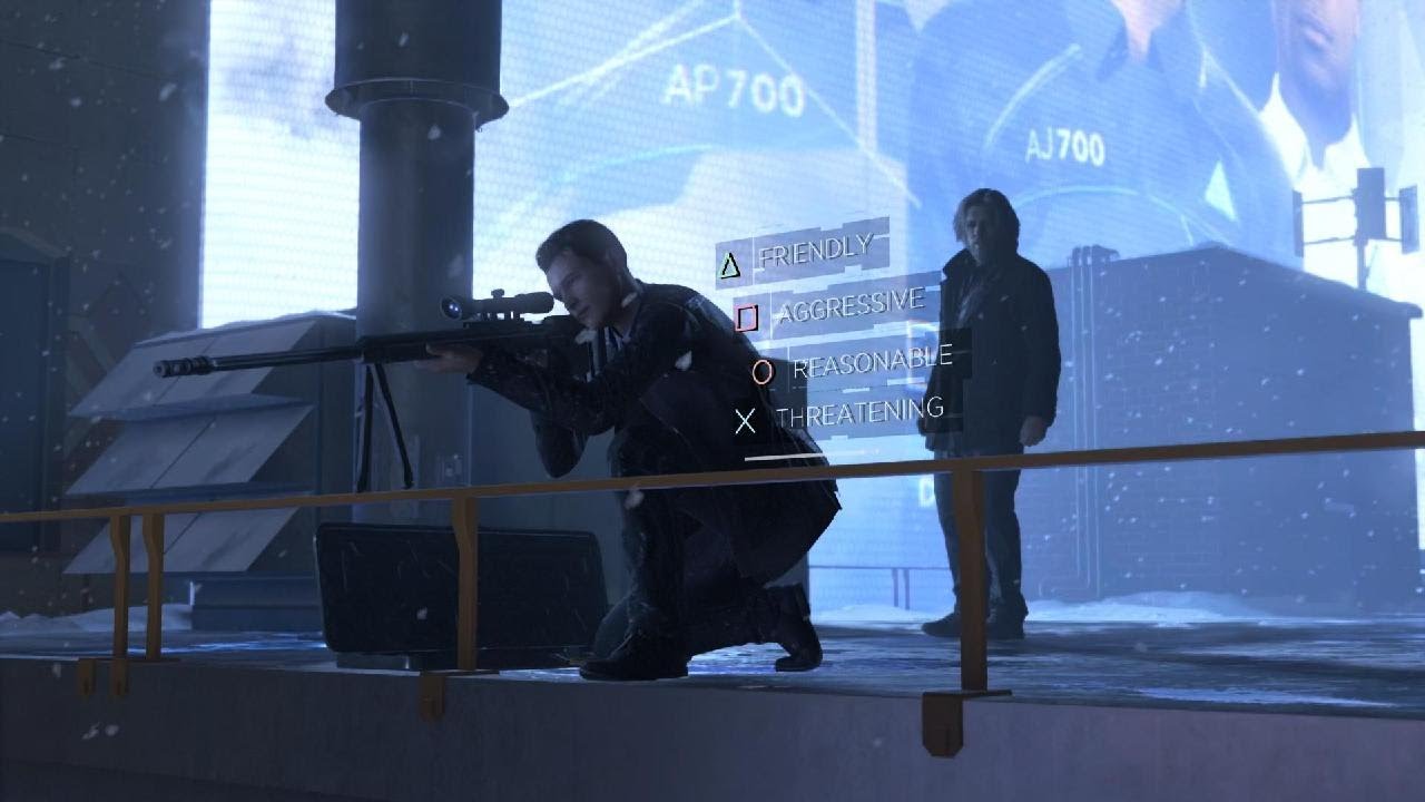 Detroit: Become Human Markus violent revolution / machine Conner final chapter