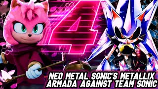 Sonic 4 Neo Metal Sonic Metalix Army Vs Team Sonic