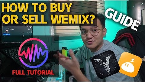 HOW TO BUY/SELL OR TRADE WEMIX? TUTORIAL (TAGALOG) [LEGEND OF YMIR]