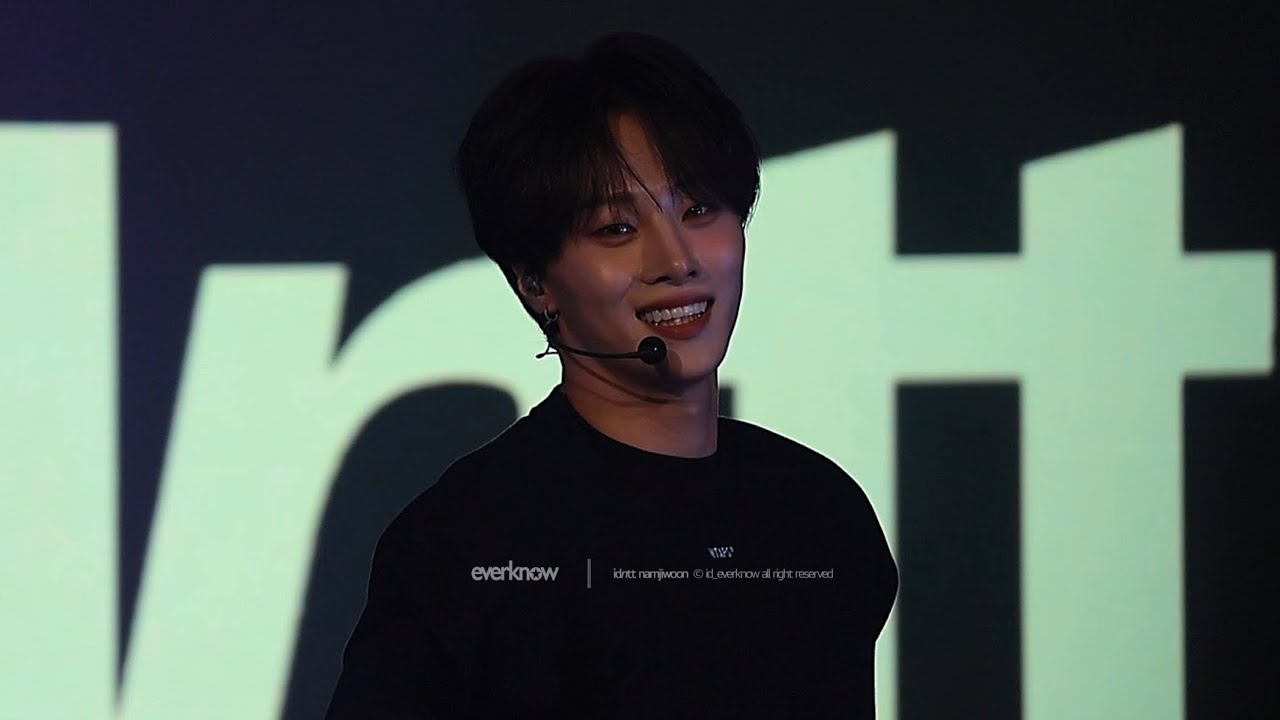 [4K] 250928 idntt 남지운 ‘내일에서 기다릴게(I'll See YouThere Tomorrow)‘ 직캠ㅣidntt taipei showcase unevermet