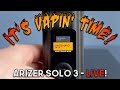 Its vpin time  live arizer solo 3 sesh  sneaky petes reviews live canada