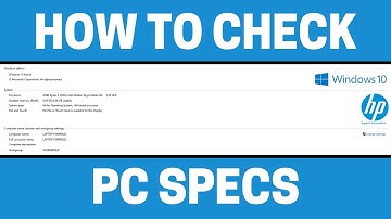 3 Ways to Check PC Specs on Windows 10! (No Downloads Required)