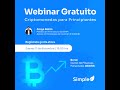 Webinar: Criptomonedas para principiantes
