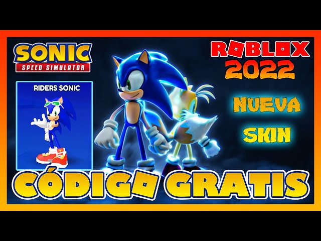 Como desbloquear al Sonic de Sonic Riders en Sonic Speed Simulator en  Roblox, se hace por medio de un código el cual les muestro en el video de  hoy!, By Juannextgen