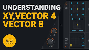 How to use the Bitwig XY, Vector 4 and Vector 8 device tutorial