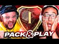 Opening My FIRST EVER RANK 1 FUT Champs Rewards In Pack &amp; Play!!!