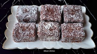 Classic Australian Lamington Cake | Soft Sponge with Chocolate & Coconut😋 Recipe #217 screenshot 1