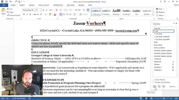 How to REALLY use Microsoft Office: Word Styles 101