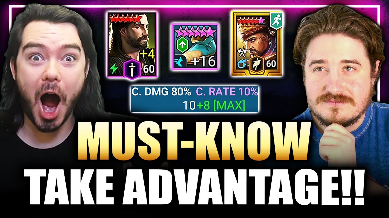 ESSENTIAL NEW FEATURES to SUPERCHARGE Your Progress! ft. @NubRaids ⁂ Raid: Shadow Legends