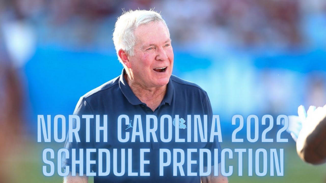 North Carolina 2022 College Football Schedule Prediction YouTube