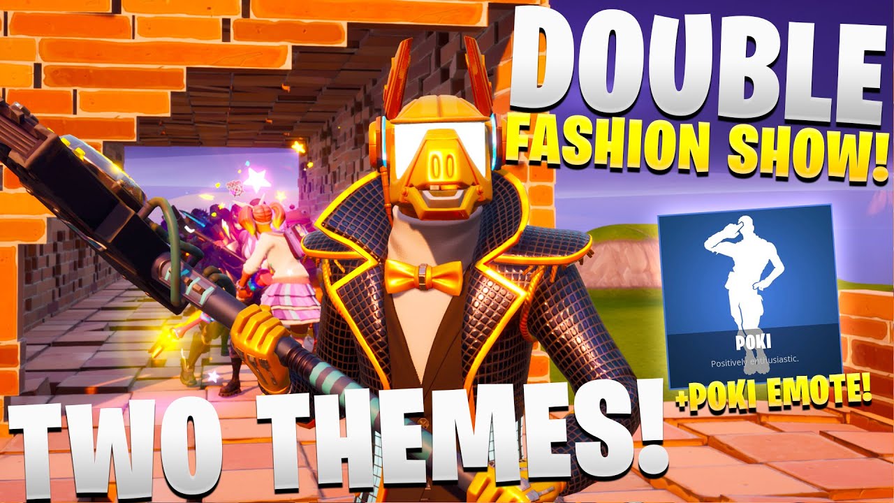 DOUBLE THEME FASHION SHOW! Fortnite Fashion Shows YouTube