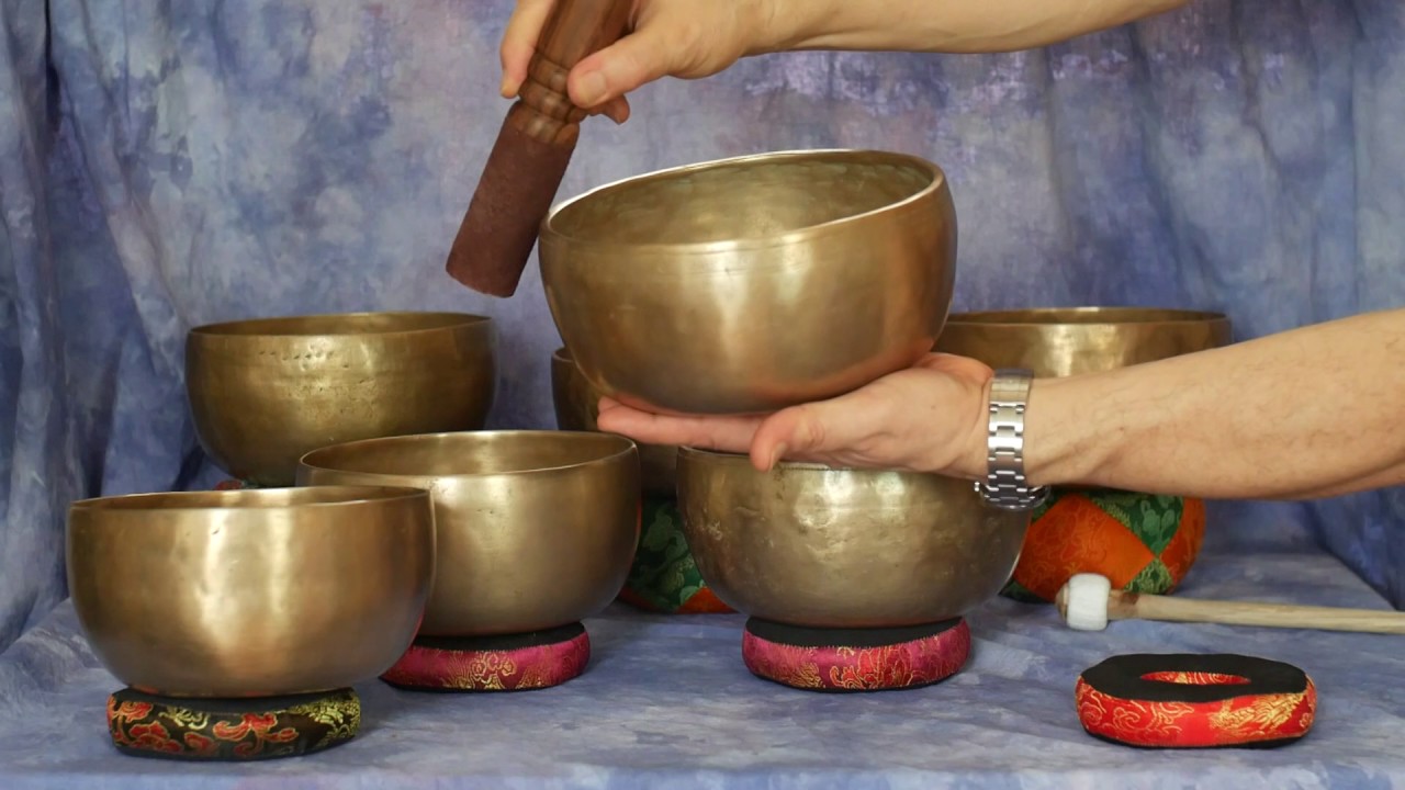 432hz Pythagorean 7 Bowl Chakra Set D to C