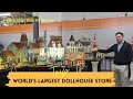 A trip to worlds largest dollhouse store  oldest mini dollhouses tour  flip this dollhouse 