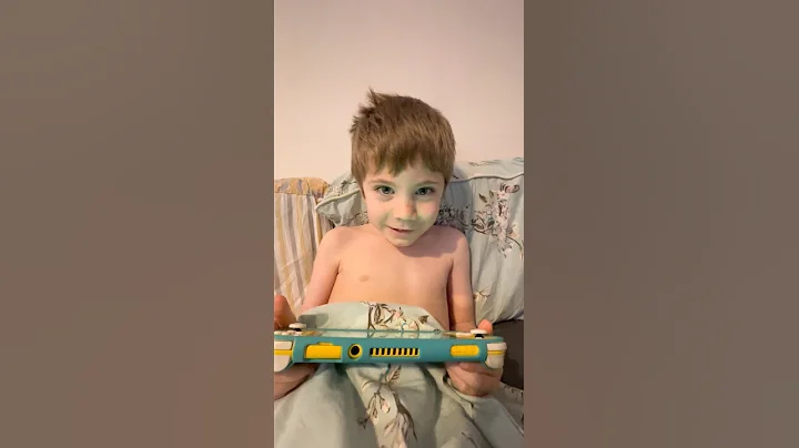 Oliver wesley brown playing on his switch