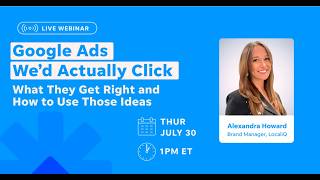 Join our live webinar tomorrow at 1 PM EST!