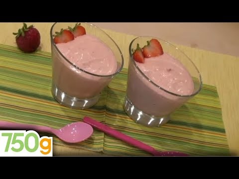 Vidéo: Mousse Rafraîchissante Aux Fraises