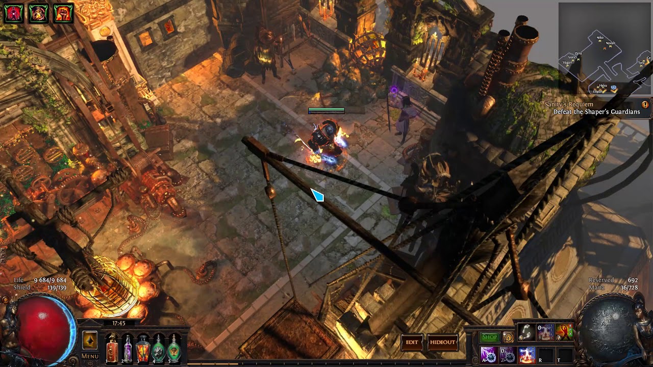 Path of exile Hideout Delve fortress