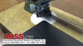 Lassco Wizer CR-50B Manual Corner Rounding Machine / Corner Rounder