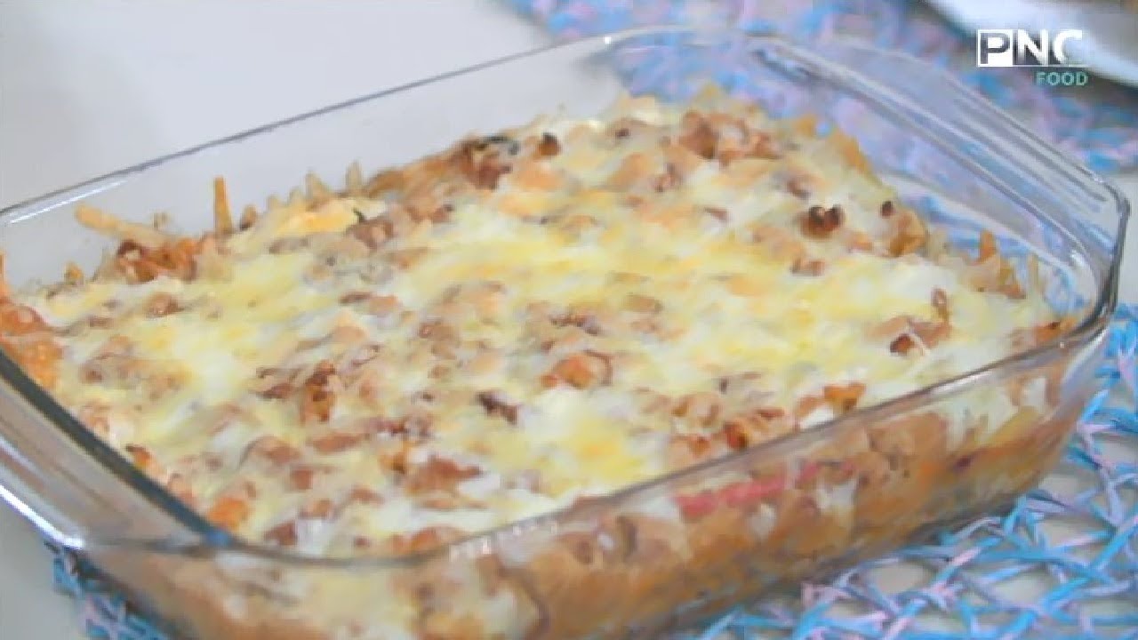 العزومة مع الشيف فاطمة أبو حاتي | طريقة عمل مكرونة تشيلي بالجبن - سكالوب بانيه - أبل باي