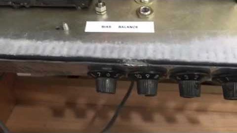 Fender silverface Bias Modification