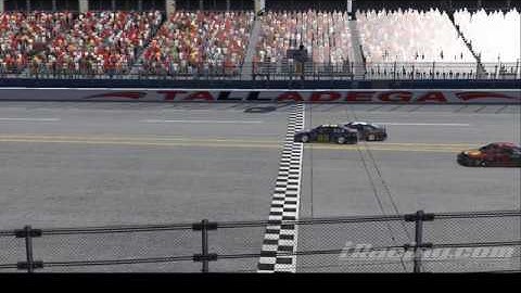 iRacing Carb Cup (Talladega) - Last Lap Pass For The Win