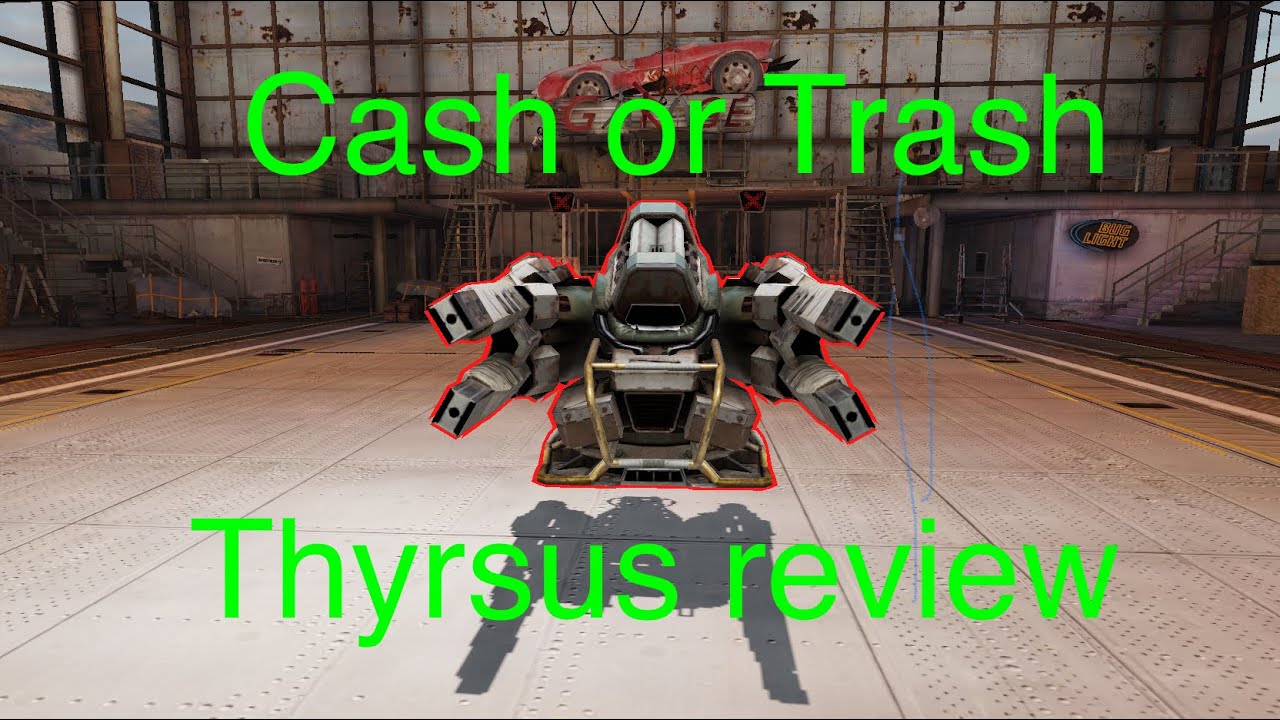 CASH or TRASH Thyrsus review (Crossout mobile reviews)