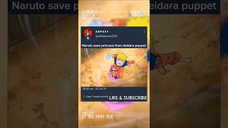 Naruto Save Princess From Sasori Puppet