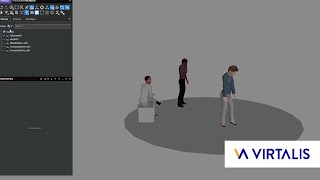 Animated Characters in Visionary Render