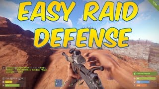 RUST: EASY RAID DEFENSE