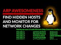 Find Hidden Network Hosts With ARP!
