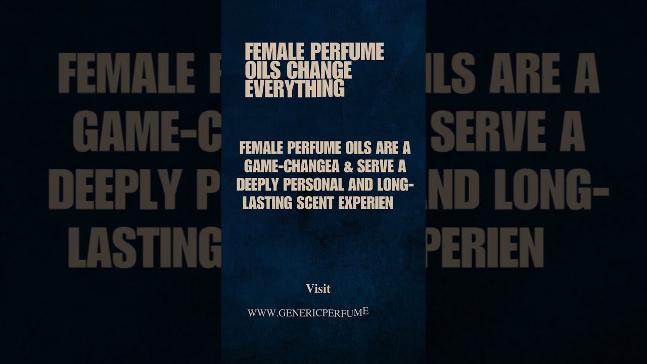 Female Perfume Oils Change EVERYTHING | Top Female Perfumes