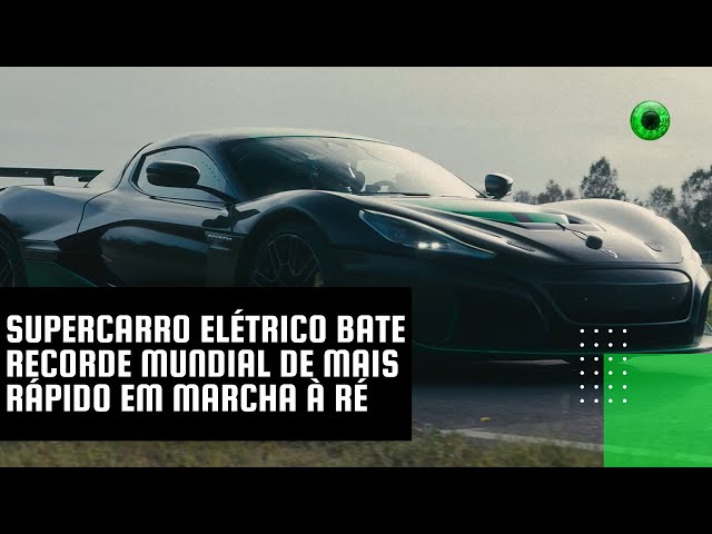 Carro de corrida elétrico bate recorde mundial de velocidade