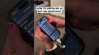How to Unpin My AI on Snapchat | #shorts