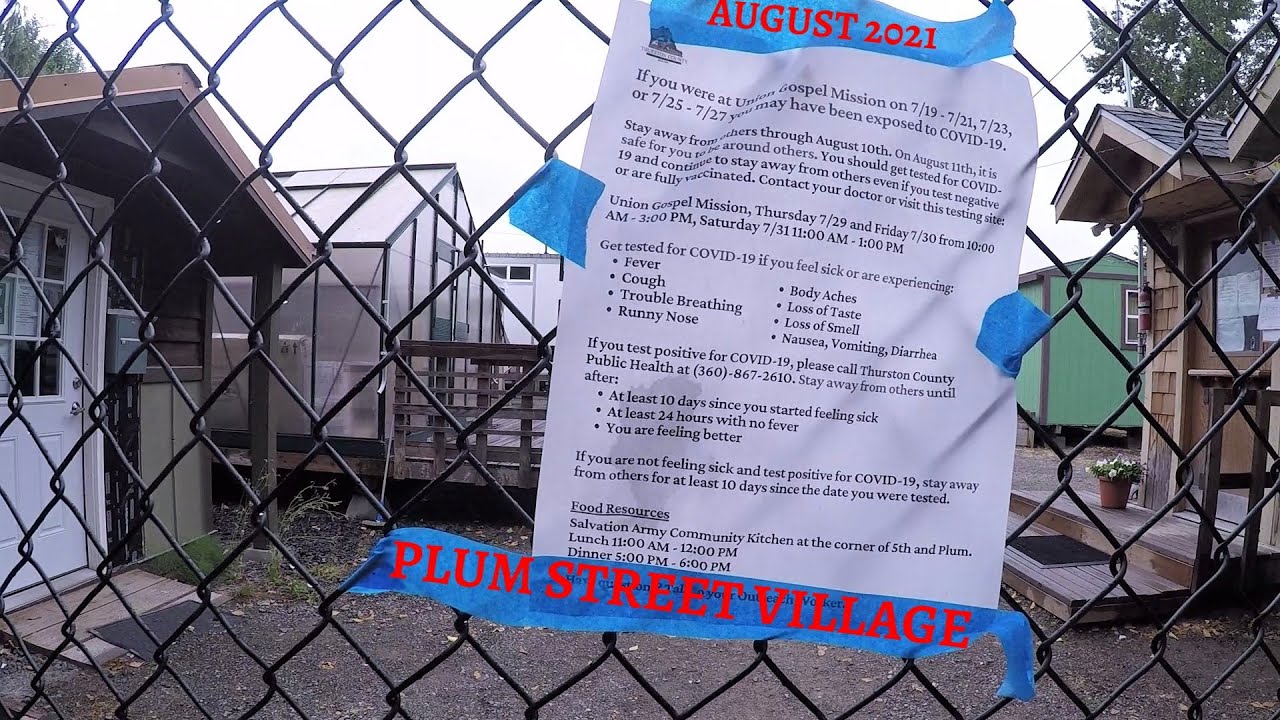 Plum Street Village August 2021 Olympia, WA YouTube