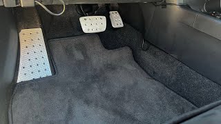 Installing billet pedal covers on my 15 scion tc