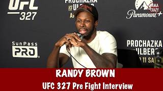 Randy Brown on Kevin Holland “I can break your face with a smile on my face”