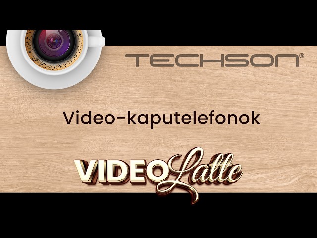 Ki áll az ajtó előtt? - Lásd és halld Techson kaputelefonnal – Techson VideoLatte