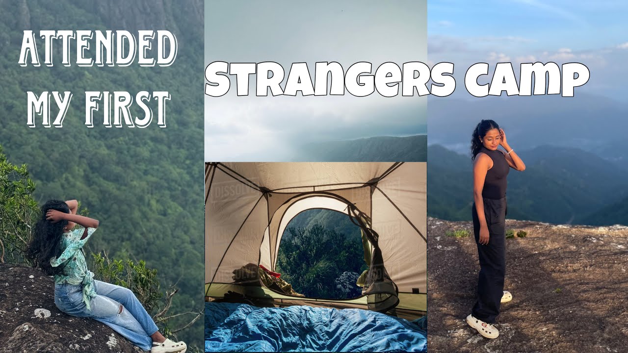 Attended My first Strangers Camp At Urumbi Hills Vagamon 🏔️ 🌳🤍 