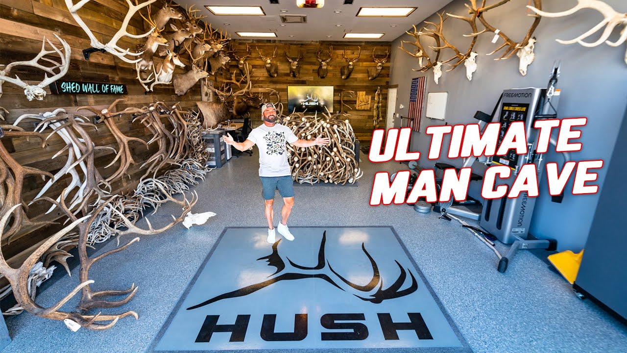 Shop Tour 30 YEARS In The Making | DREAM GARAGE | HUSH HQ