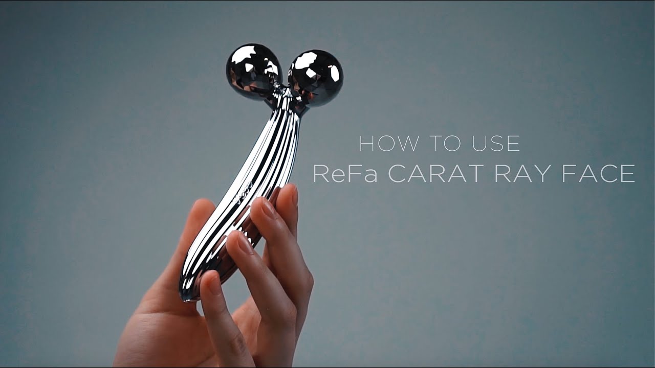 ReFa CARAT RAY FACE [HOW TO USE] — refa.com.ua - YouTube