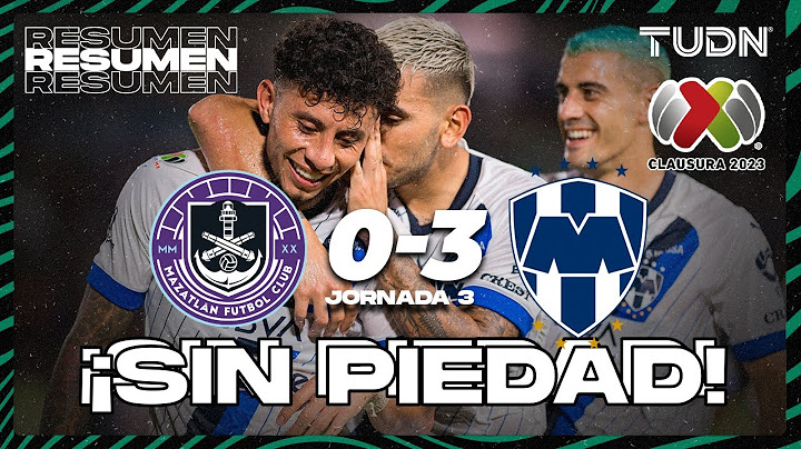 Highlights and goals | Mazatlán 0-3 Rayados | AP2023-J3 | Liga MX | TUDN