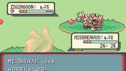 Pokemon Burning Ruby (GBA / Game Boy Advance) - Vizzed.com GamePlay (rom hack)