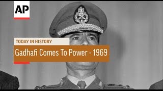Moammar Gadhafi Comes To Power - 1969 | Today in History | 1 Sept 16