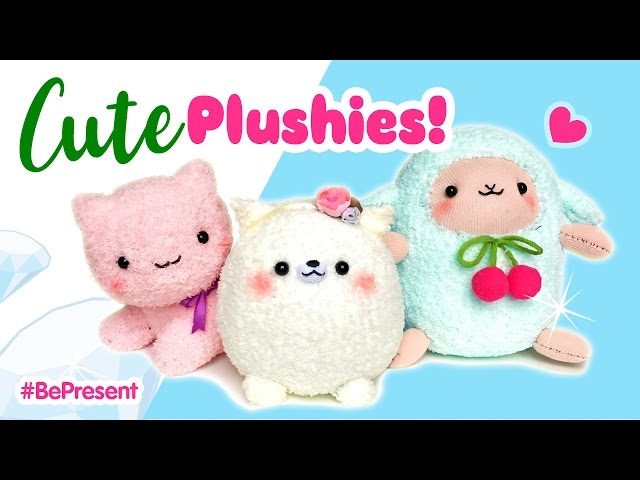 3 Adorable Handmade Plushies!!! Budget DIY Gifts for People You Love 