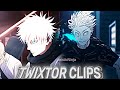 Satoru Gojo Manga Animation Twixtor 4K I Clips For Edits I Jujutsu Kaisen 