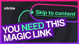 Skip to content: the most important link for screen readers
